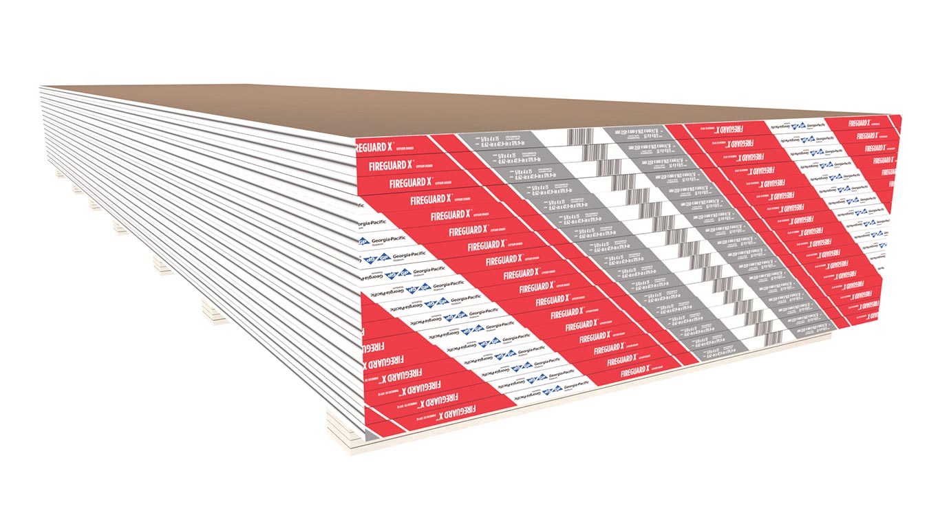 5/8X4X9 GP FIREGUARD TYPE X 36 SF SHEET