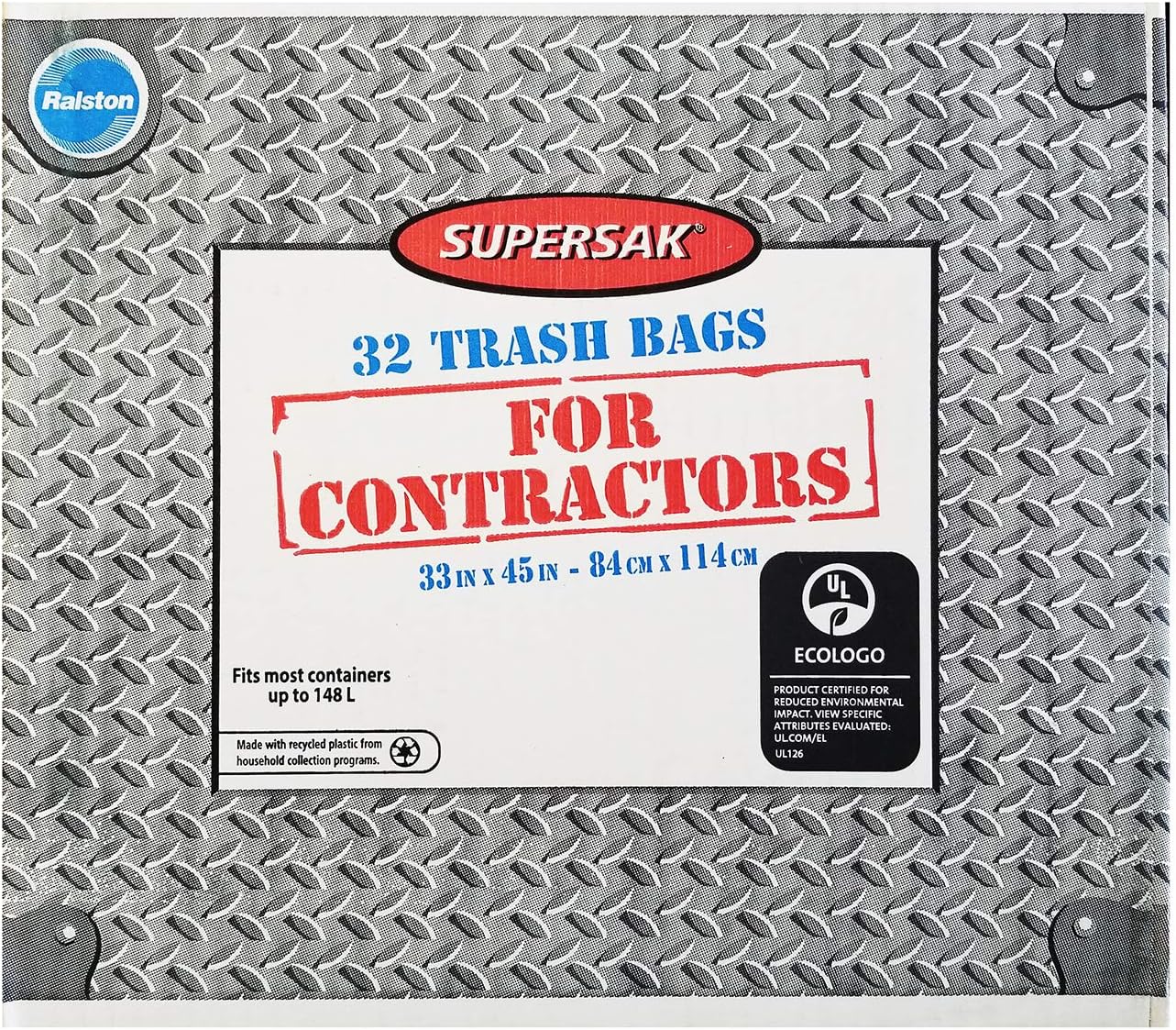RALSTON CONTRACTOR BAG 33X45 32/PACK