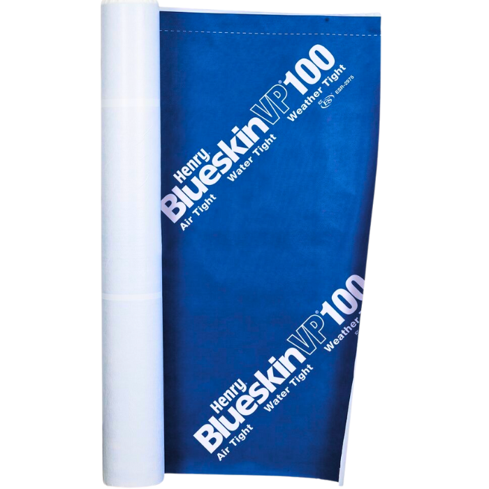 BLUESKIN VP100 SELF ADH WRB & AIR BARRIER MEMBRANE 4IN X 100FT ROLL