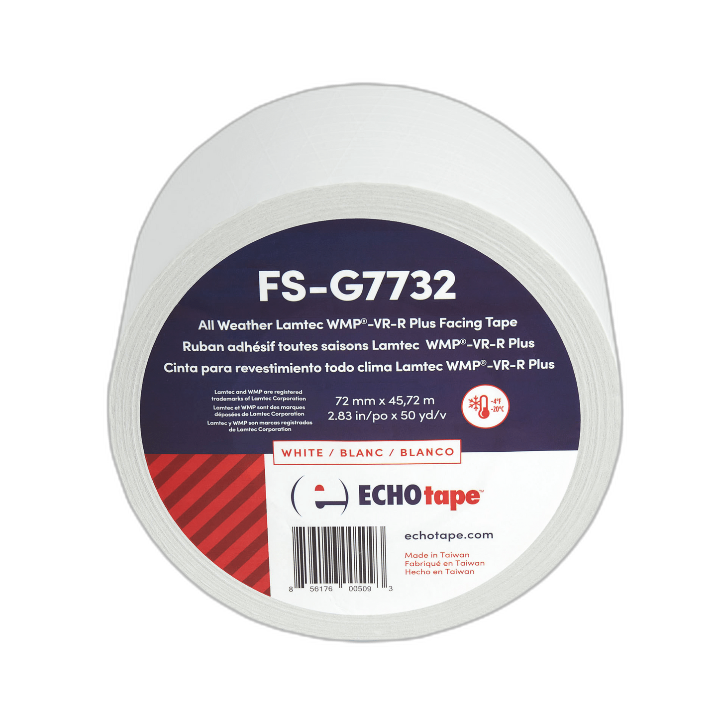 3" WHITE SHEATHING TAPE