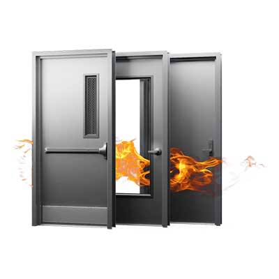 Fire-rated Metal Door