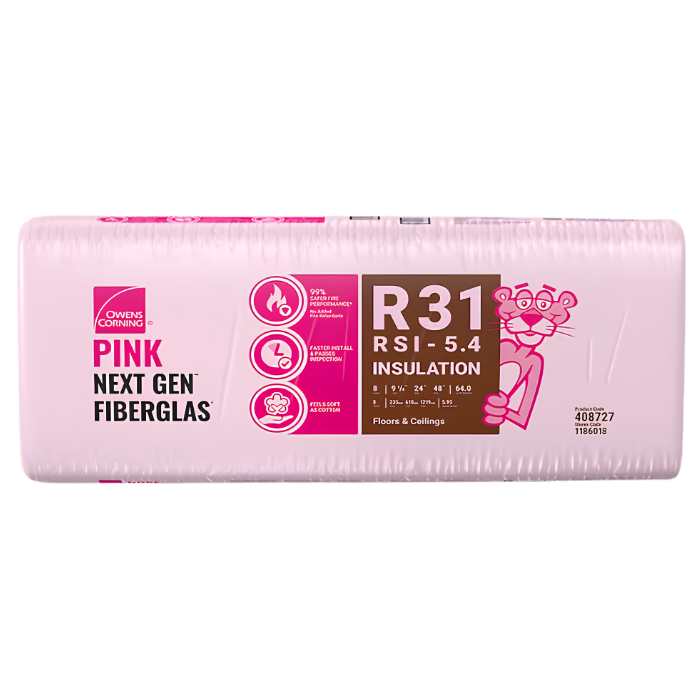 Owens Corning PINK Next Gen R31 9.25x24x48