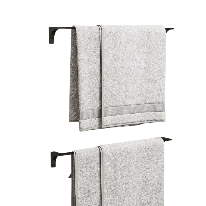 Taymor ARC DECO 24" Matte Black Towel Bar – Modern Bathroom Hardware