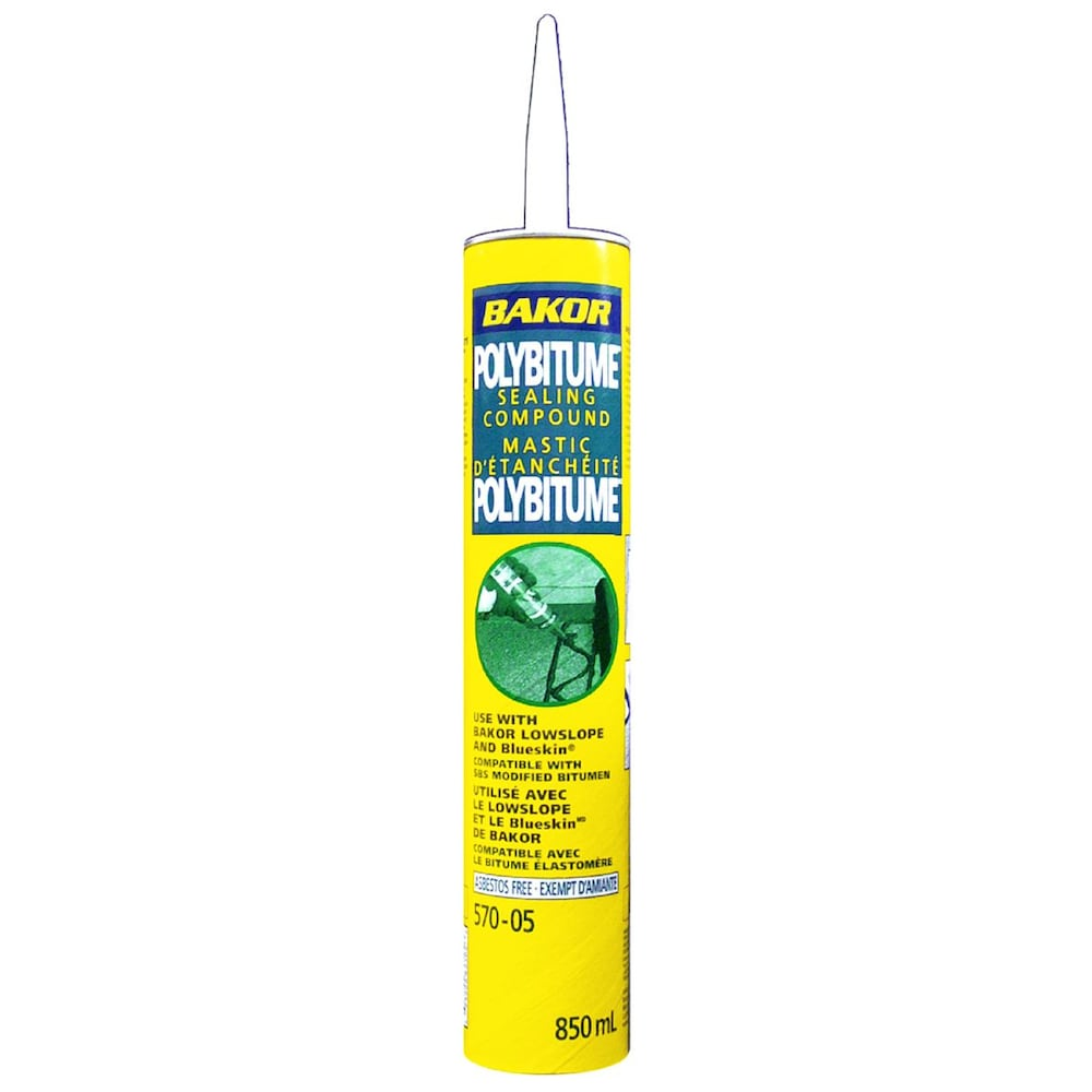 BAKOR POLYBITUME SEALING COMPOUND 850 ML CARTRIDGE