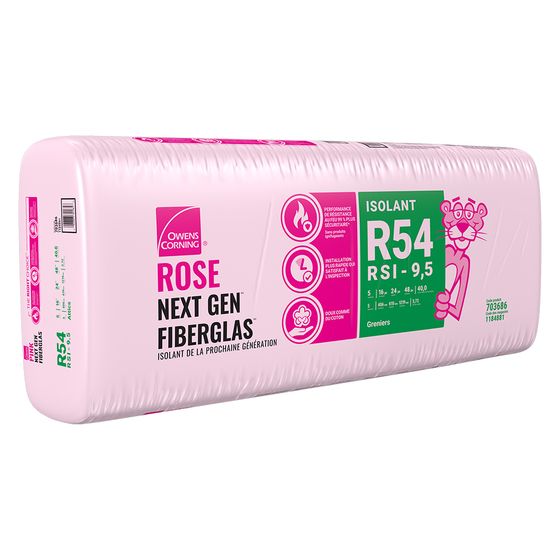 R54 16X24X48 ECOTOUCH PINK WOOD STUD OC 40 SF BAG