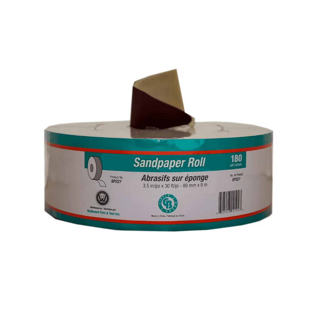 SANDPAPER ROLL 3.5" X 150' #150 GRIT (PAPERBACKED)