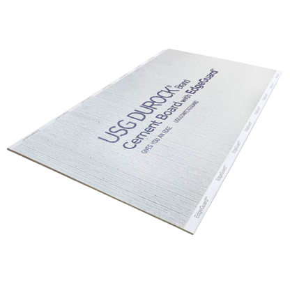 1/2X4X8 CG DUROCK CEMENT BOARD W EDGEGUARD 32SF SHEET