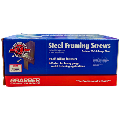 6X7/16 PAN HEAD DRIVALL SELF DRILLING FRAMING SCREW NO. 2 PHILLIPS RECESS 15M