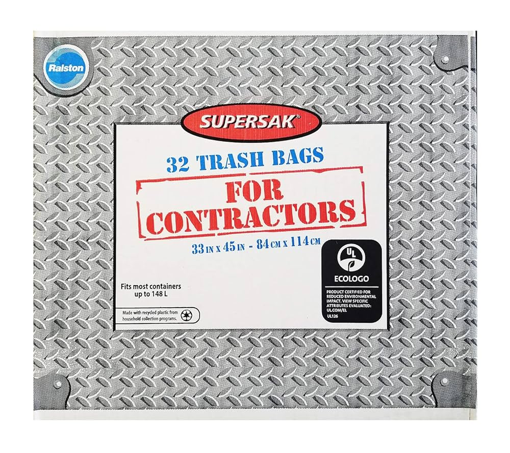 RALSTON CONTRACTOR BAG 33X45 32/PACK