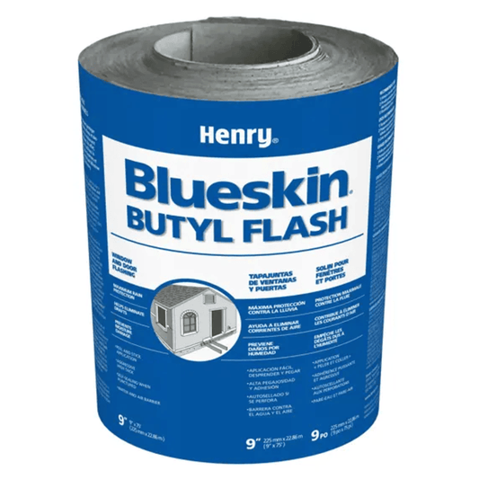 BLUESKIN BUTYL FLASH 9IN X 75FT ROLL