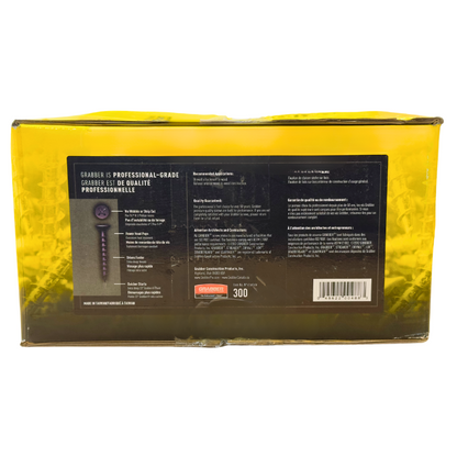6X1 1/4 BUGLE HEAD GRABBER COARSE THREAD 8M