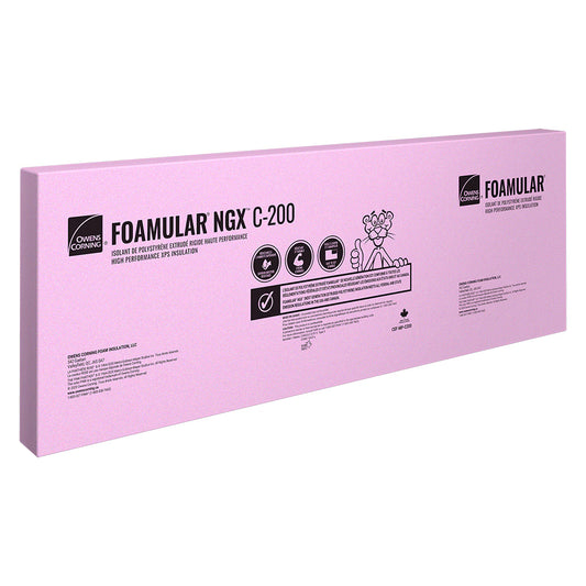 2X8X3" FOAMULAR C200 SHIPLAP 20 PSI