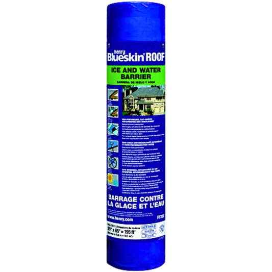 Blueskin RF200 Ice & Water Barrier 36"x65' – Self-Adhered Roof Underlayment Roll