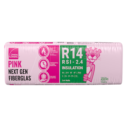 R14 Pink Next Gen Fiberglass