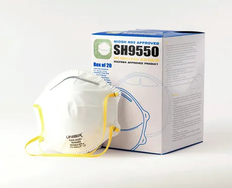 SH9550 - CIRCLE BRAND N95 NIOSH DUST/MIST RESPIRATOR (20MASKS/BOX)
