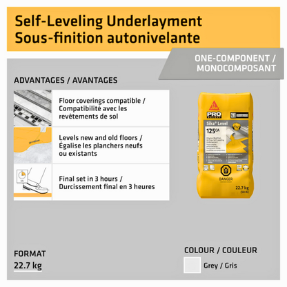 Sika Level-125CA Self-Leveling Underlayment