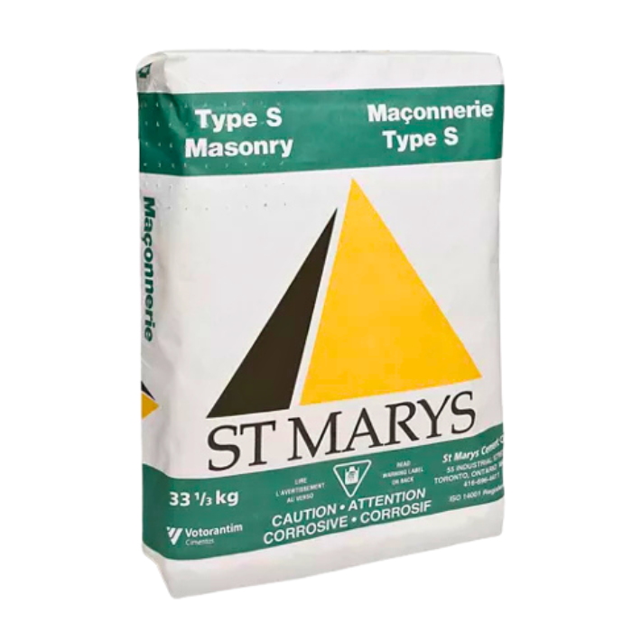 Bag of St Marys masonry cement