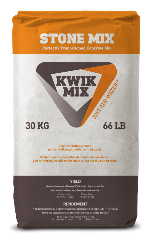 KWIK MIX CONCRETE STONE MIX #66