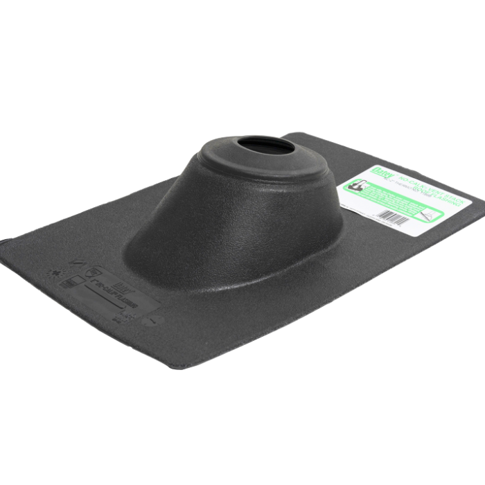 flashing base oatey 3'' black 