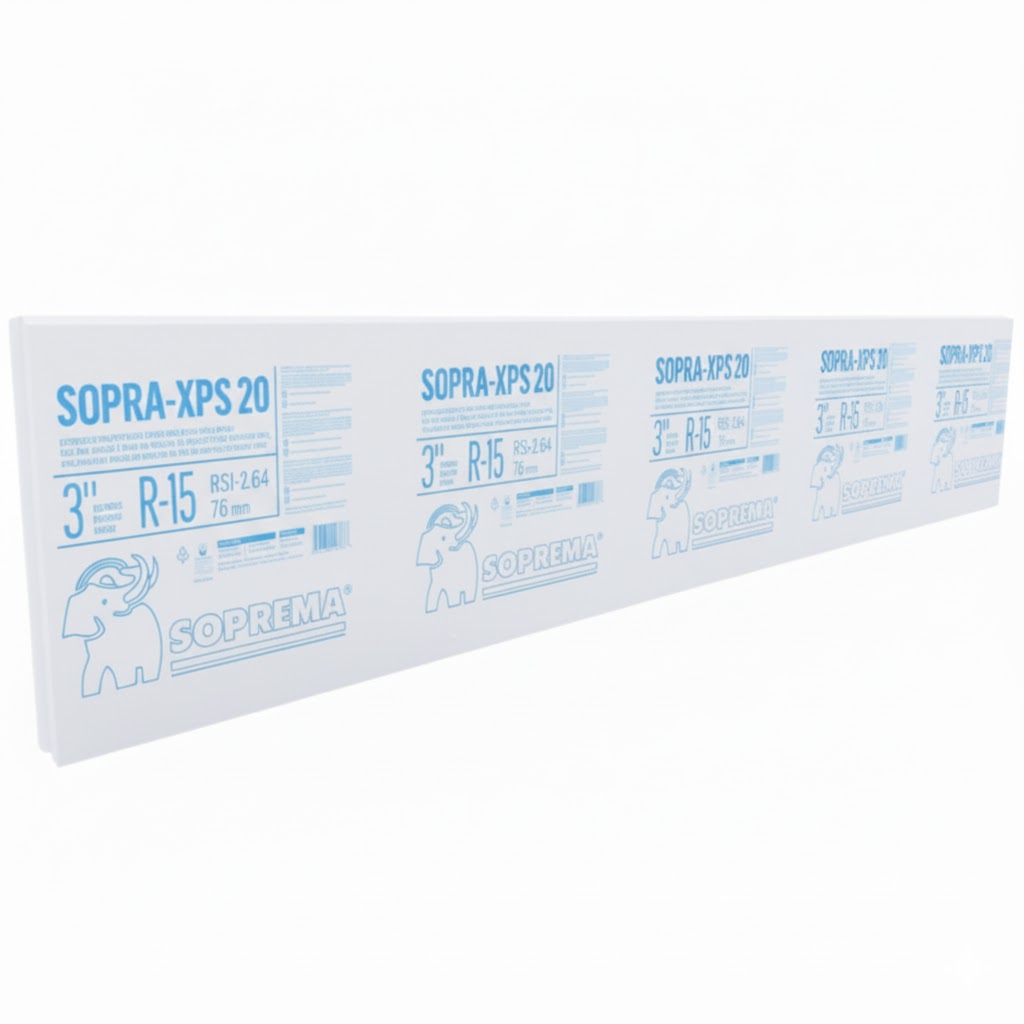 2X8X3" SOPRA-XPS20 (R15) BUTT EDGE